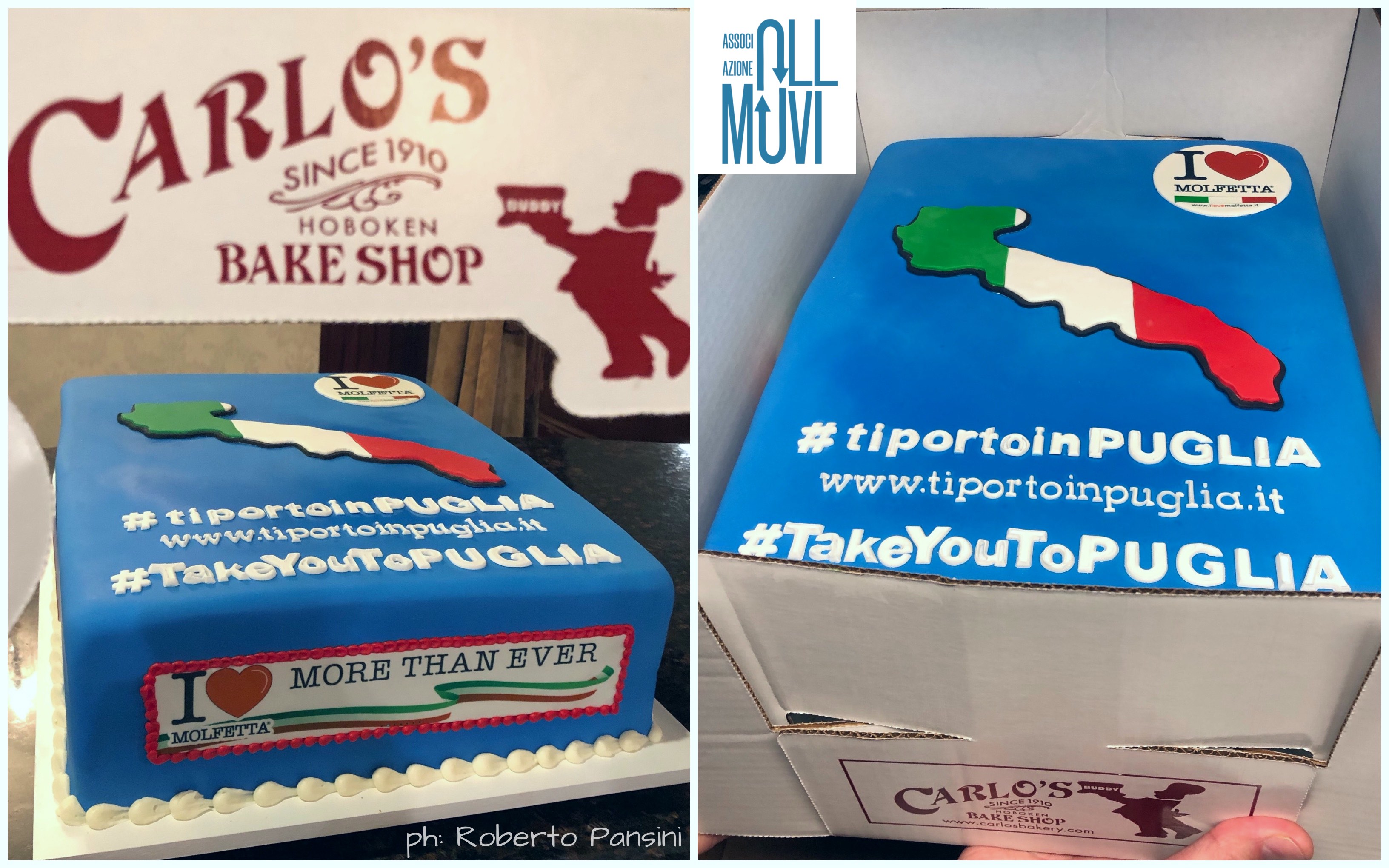Cake Boss realizza la torta #tiportoinPUGLIA 